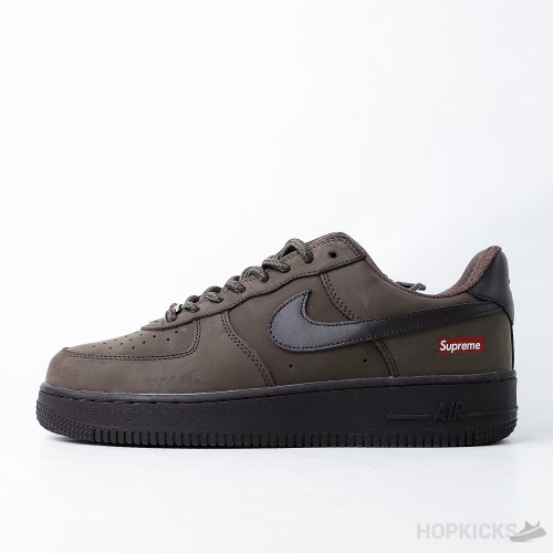 Nike Air Force 1 Low Supreme Baroque Brown (Dot Perfect)