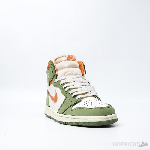 Air Jordan 1 High OG Craft Celadon (Dot Perfect)