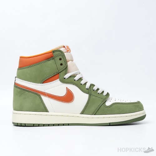 Air Jordan 1 High OG Craft Celadon (Dot Perfect)