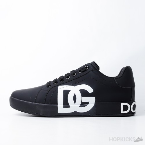 D&GG Logo Printed Portofino Sneakers (Dot Perfect)