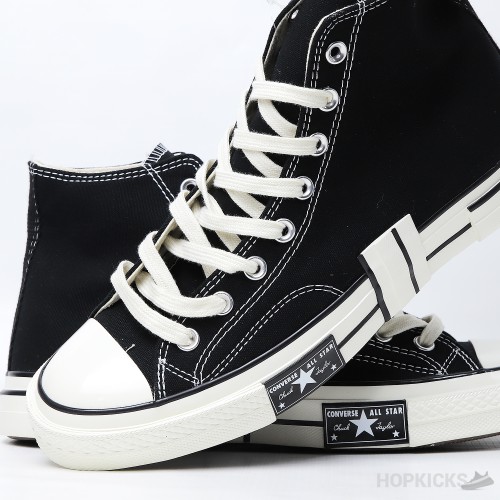 Converse Chuck Taylor All Star 70 Hi Remix Black Egret (Premium Batch)