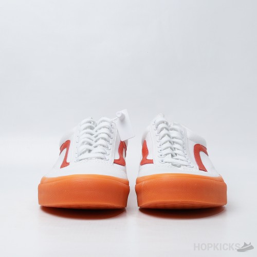 Vans UA Old Skool Translucent True White/Orange (Premium Batch)