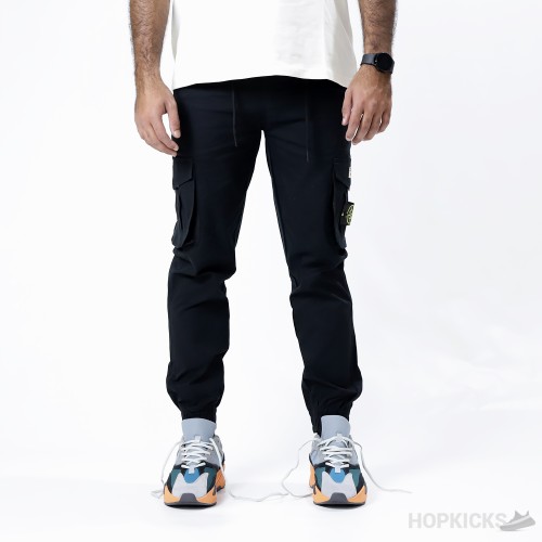 Stone Island Cargo Pants Black