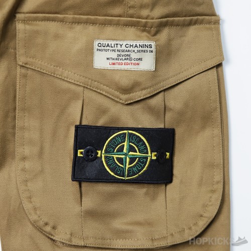 Stone Island Cargo Pants Khaki