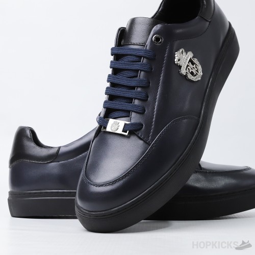 Billionaire Lo-Top Black Sneaker (Box Damaged)