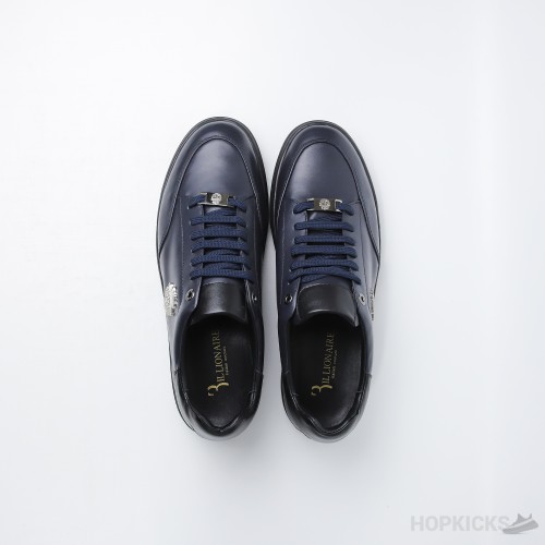 Billionaire Lo-Top Black Sneaker (Box Damaged)