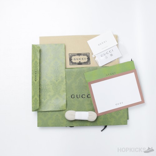 Gucci Rhyton Beige Ebony Sneakers (Dot Perfect)