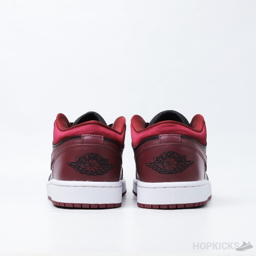 Air Jordan 1 Low Dark Beetroot Black (Women's) (Premium Plus Batch)