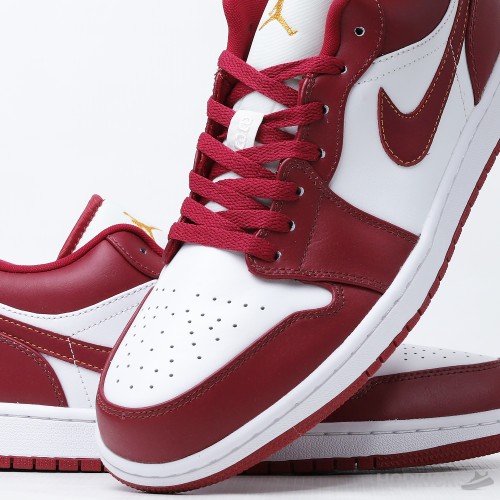 Air Jordan 1 Low Cardinal Red (Premium Plus Batch)