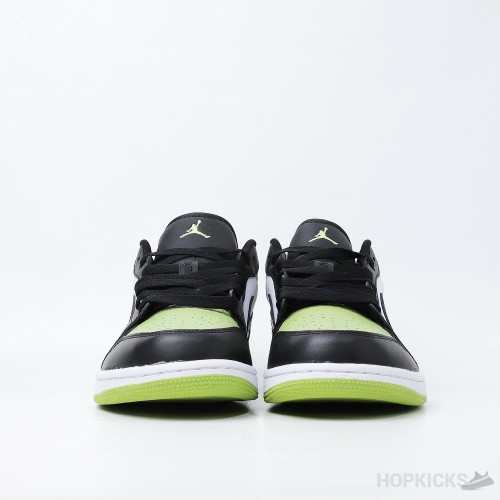 Air Jordan 1 Low Snakeskin Vivid Green (Premium Plus Batch)