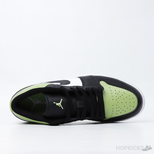 Air Jordan 1 Low Snakeskin Vivid Green (Premium Plus Batch)