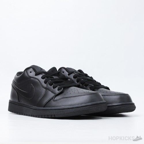 Air Jordan 1 Low Triple Black (2022) (Premium Plus Batch)