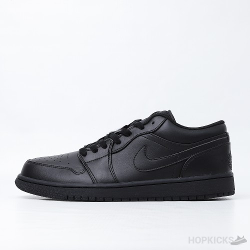 Air Jordan 1 Low Triple Black (2022) (Premium Plus Batch)