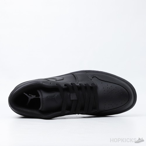 Air Jordan 1 Low Triple Black (2022) (Premium Plus Batch)