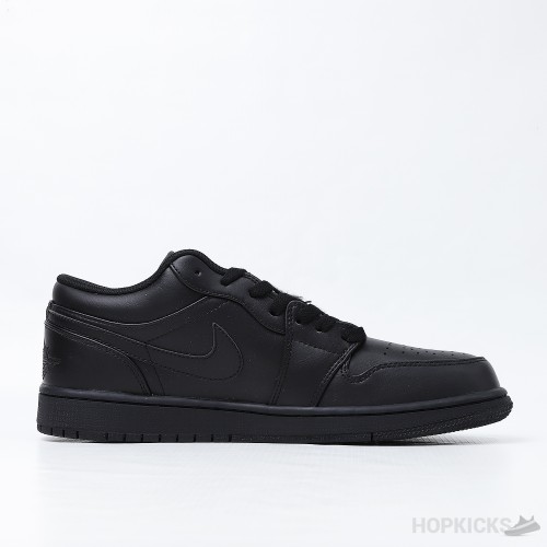 Air Jordan 1 Low Triple Black (2022) (Premium Plus Batch)