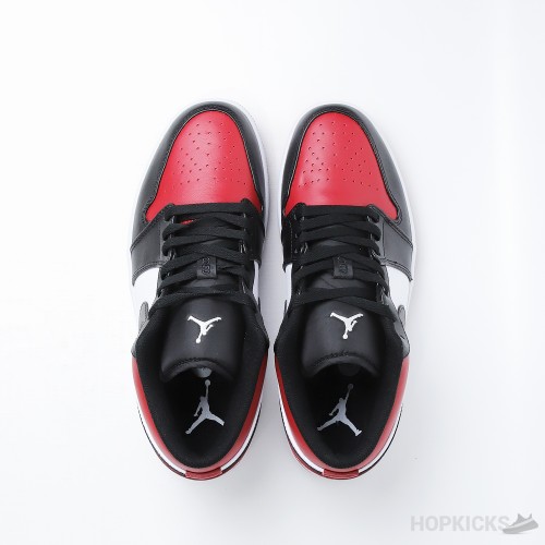 Air Jordan 1 Low Bred Toe (Premium Plus Batch)