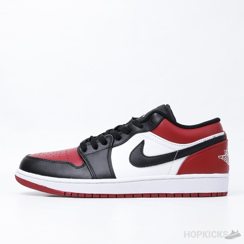 Air Jordan 1 Low Bred Toe (Premium Plus Batch)