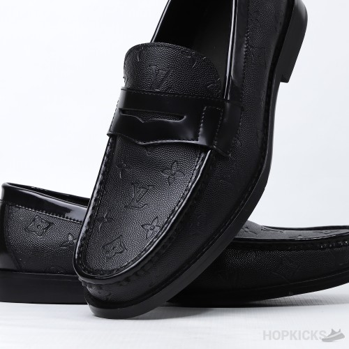 LV Major Loafer Black (Dot Perfect)