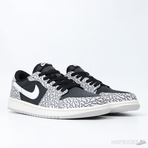 Air Jordan 1 Low OG “Elephant Print” (Premium Plus Batch)