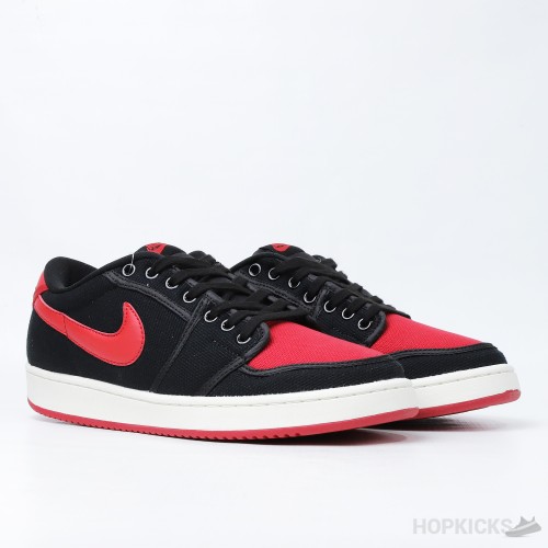 Air Jordan 1 KO Low Bred (Premium Plus Batch)