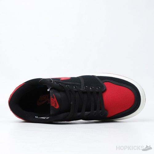 Air Jordan 1 KO Low Bred (Premium Plus Batch)