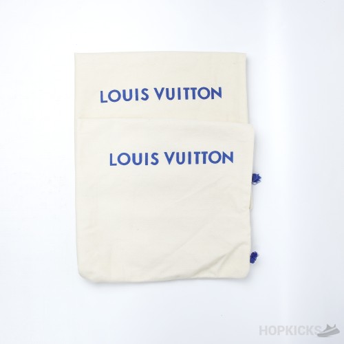 Louis Vuitton Trainer Navy Mesh (Dot Perfect)