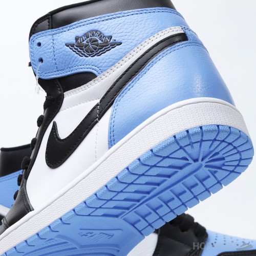 Air Jordan 1 Retro High OG “UNC Toe” (Dot Perfect)