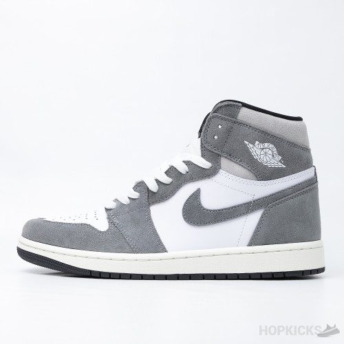 Air Jordan 1 Retro High OG Washed Black (Dot Perfect)