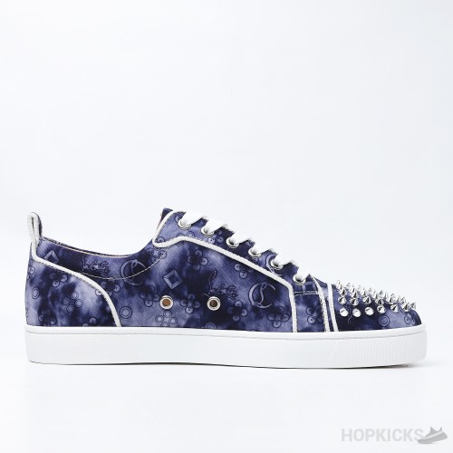 Blue Louis Junior Spikes Orlato Tie-dye Sneakers (Dot Perfect)