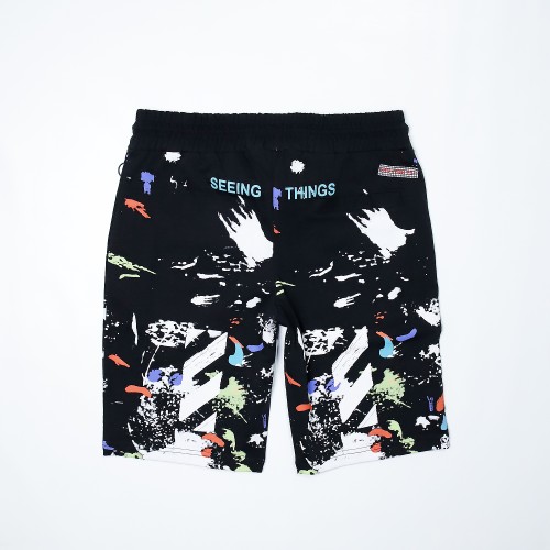 Off-White Seeing Things Black Shorts