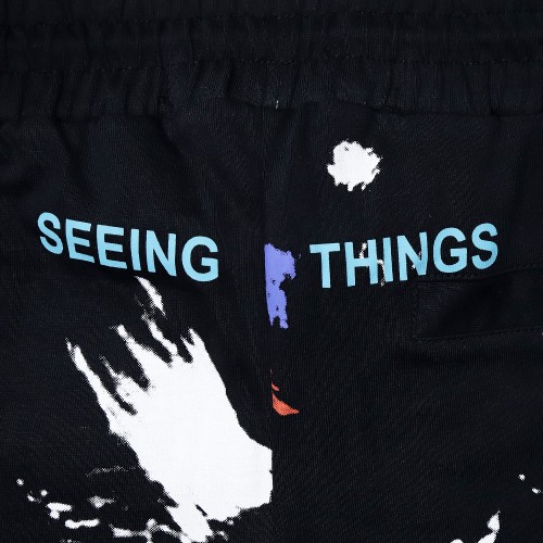 Off-White Seeing Things Black Shorts