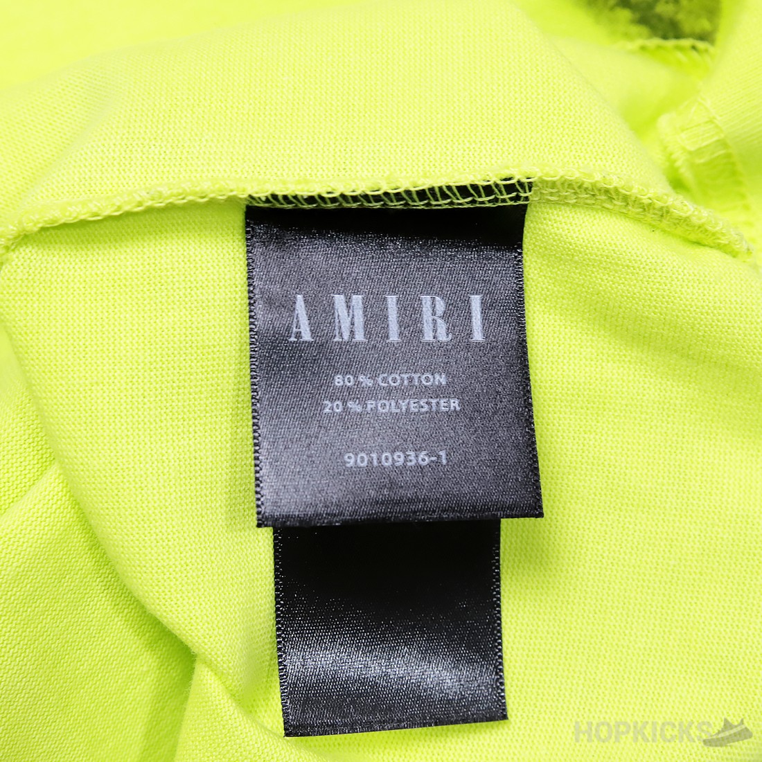 Amiri Lime Army Stencil T-Shirt –
