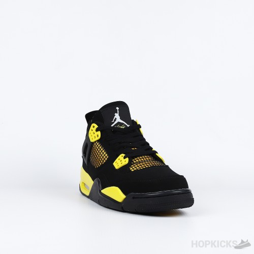 Nike Air Jordan 4 Retro Yellow Thunder (Premium Plus Batch)