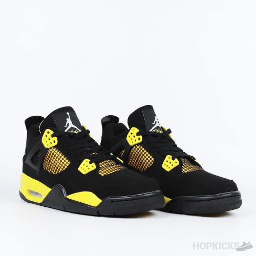 Nike Air Jordan 4 Retro Yellow Thunder (Premium Plus Batch)