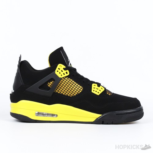 Nike Air Jordan 4 Retro Yellow Thunder (Premium Plus Batch)