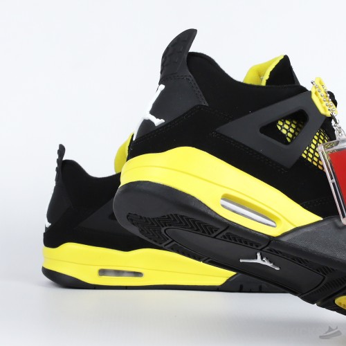 Nike Air Jordan 4 Retro Yellow Thunder (Premium Plus Batch)