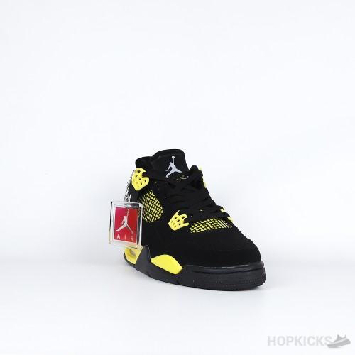 Nike Air Jordan 4 Retro Yellow Thunder (Premium Plus Batch)