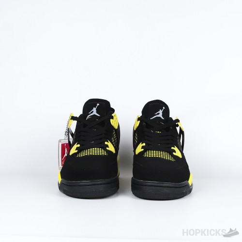 Nike Air Jordan 4 Retro Yellow Thunder (Premium Plus Batch)