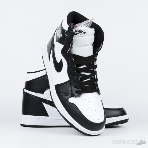 Nike Air Jordan 1 High Black White (Premium Batch)