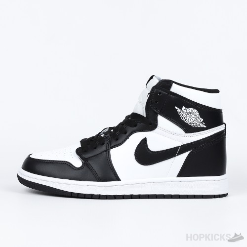 Nike Air Jordan 1 High Black White (Dot Perfect)