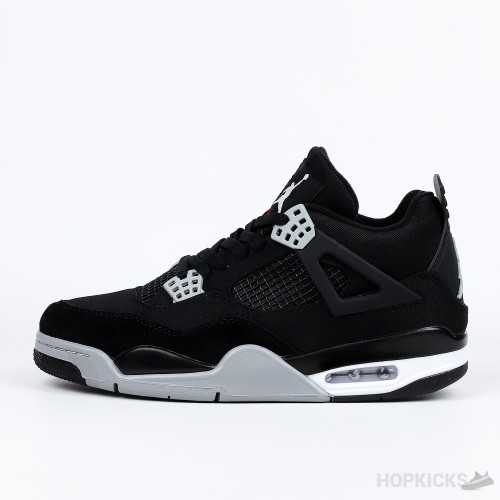 Air Jordan 4 Black Canvas (Premium Batch)