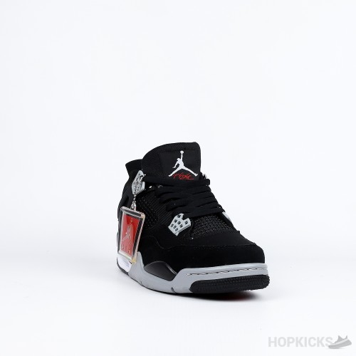 Air Jordan 4 Black Canvas (Premium Batch)