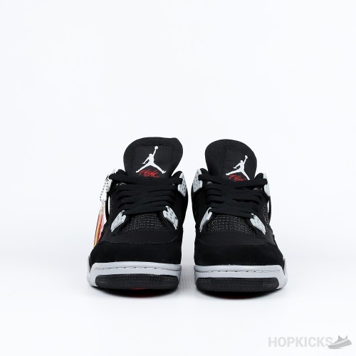 Air Jordan 4 Black Canvas (Premium Batch)