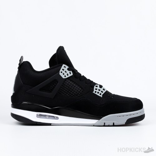 Air Jordan 4 Black Canvas (Premium Batch)