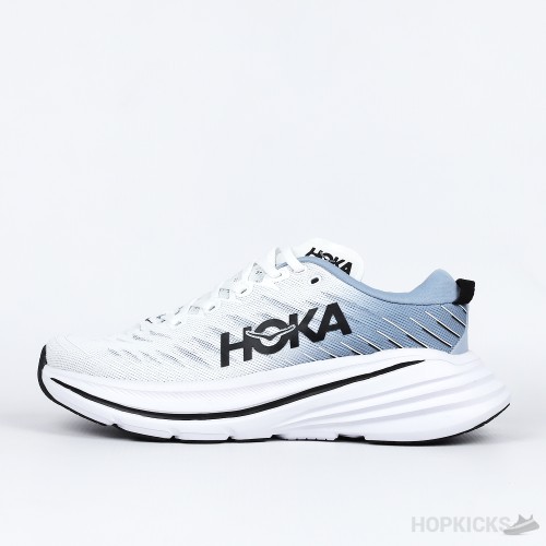 Hoka One One Bondi X White Black (Premium Batch)