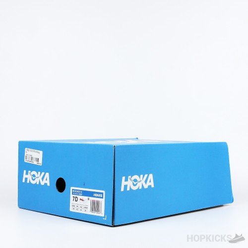 Hoka Bondi XM Shoes White and Orange (Premium Batch)