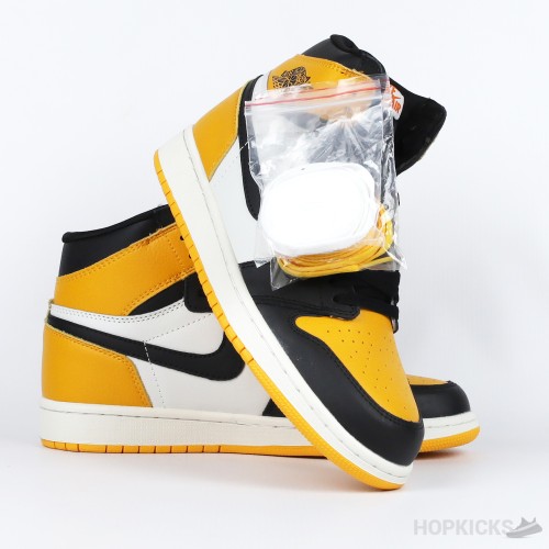 Air Jordan 1 High OG Yellow Toe (Premium Batch)