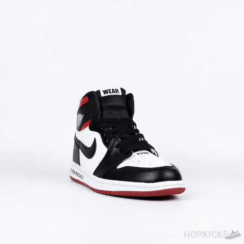 Air Jordan 1 Retro High OG NRG Not For Resale 'Varsity Red' (Premium Batch)