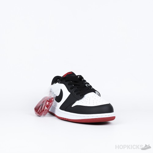 Air Jordan 1 Retro Low OG Black Toe (Premium Batch)