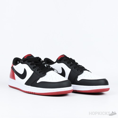 Air Jordan 1 Retro Low OG Black Toe (Premium Batch)